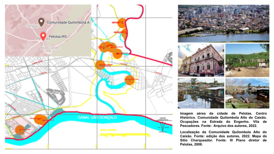 Pelotas (RS), centro histórico e paisagem urbana à beira da Lagoa dos Patos