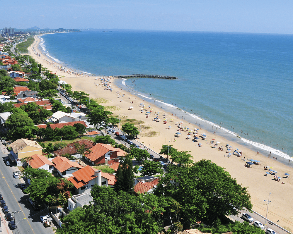 Vista aérea de Balneário Piçarras SC