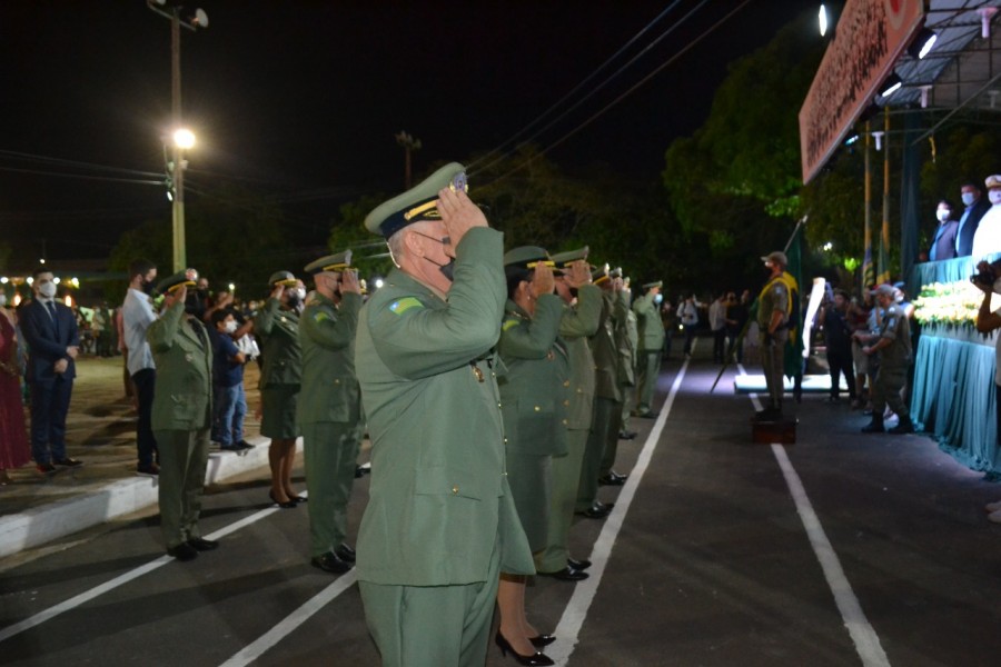 Formatura de policiais militares do Piauí