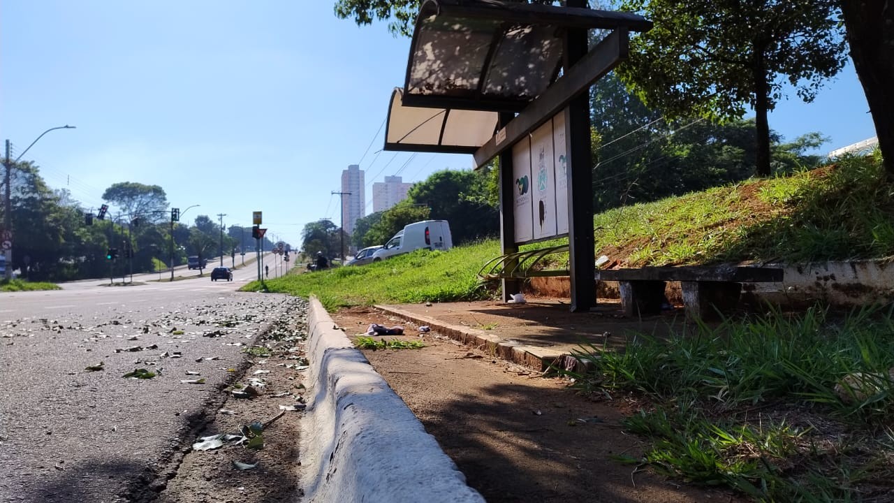 Cenário urbano em Santa Bárbara d’Oeste, SP
