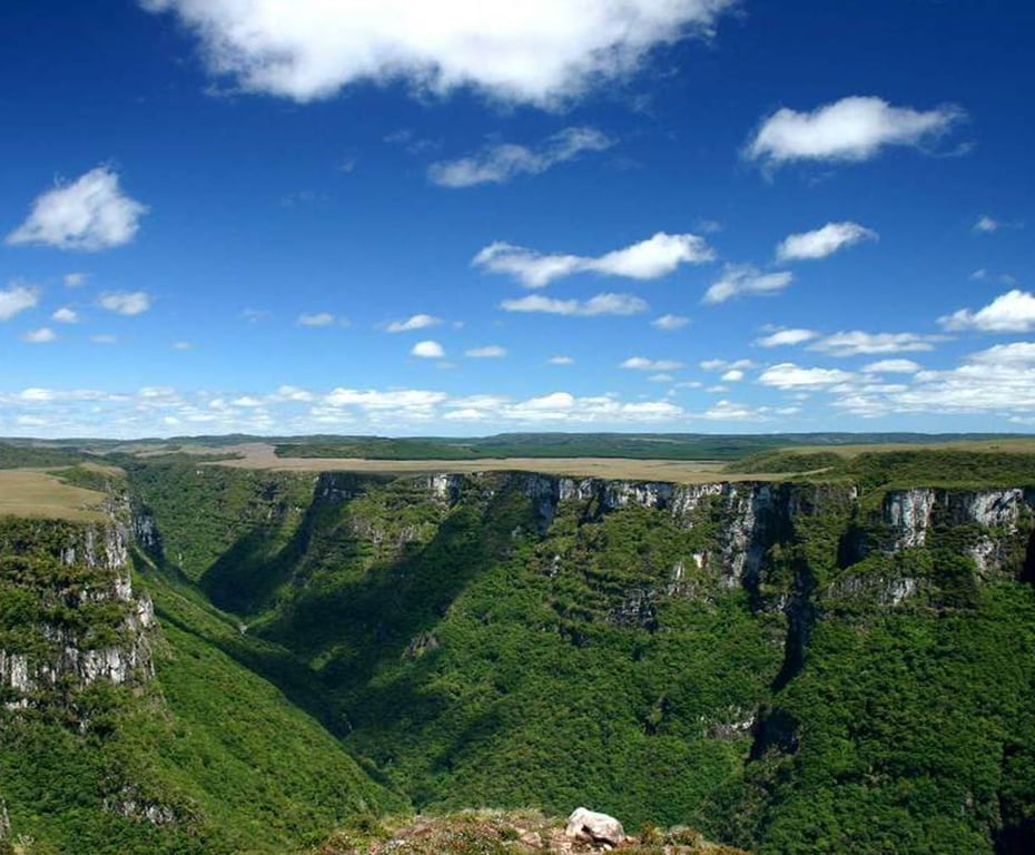 Cânions da Serra Geral no território do Geoparque Cânions do Sul