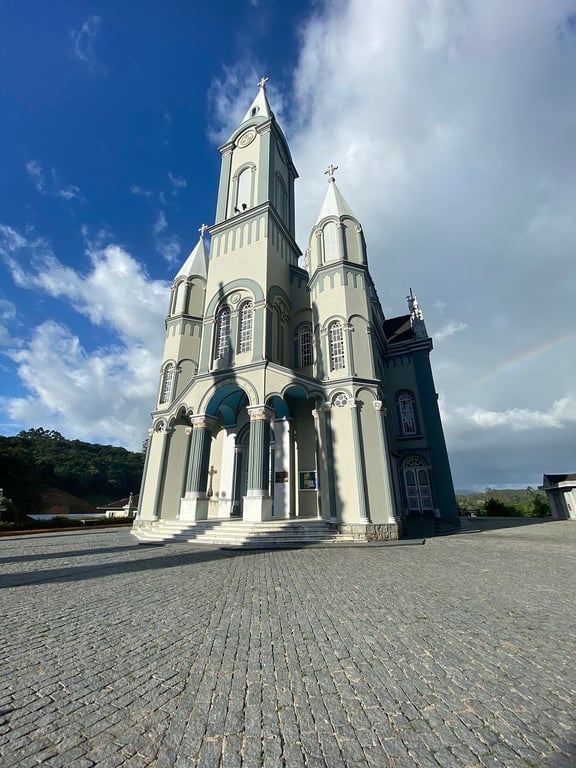 Vista panorâmica de São Pedro de Alcântara (SC)