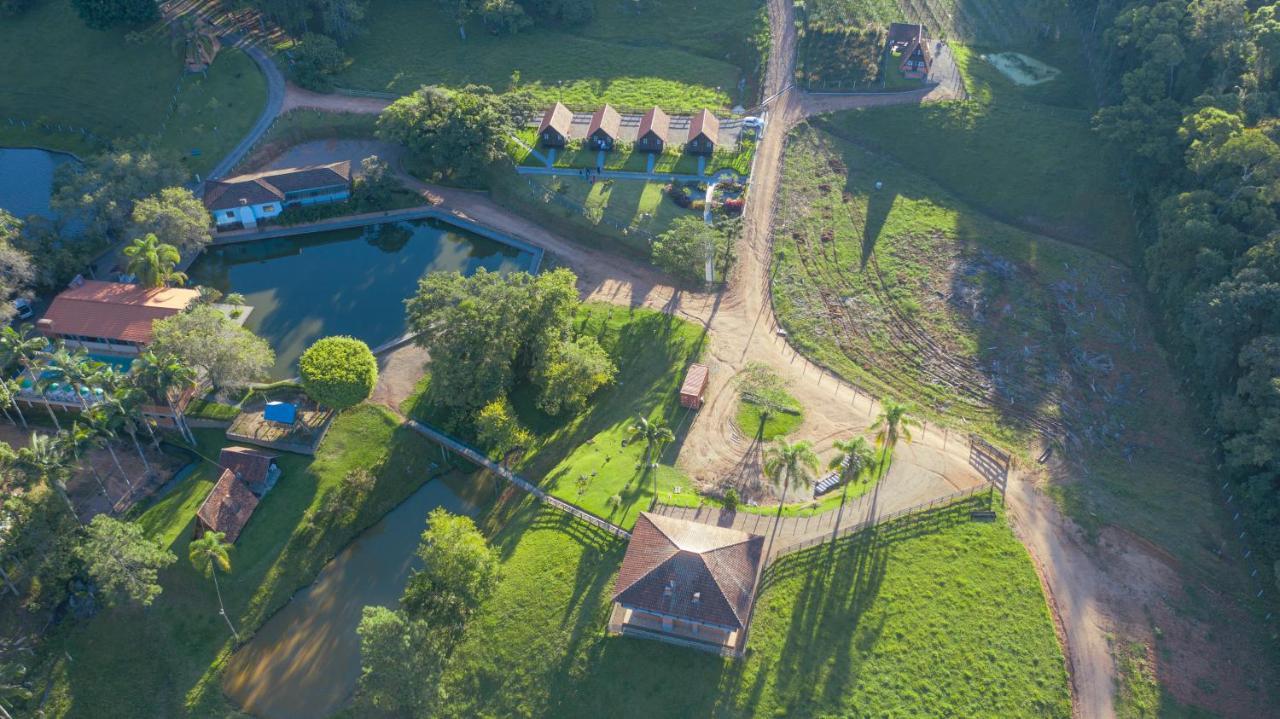 Vista aérea do Vale do Itajaí, região de Ibirama SC