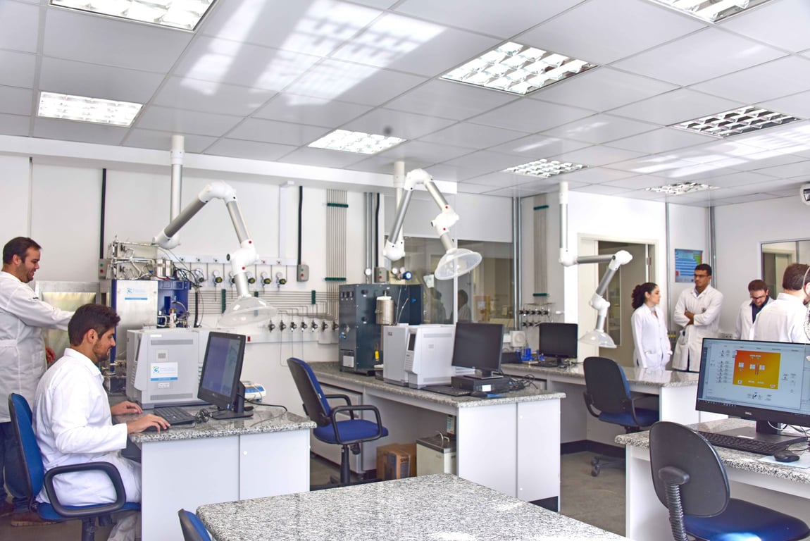 Laboratório universitário de Química