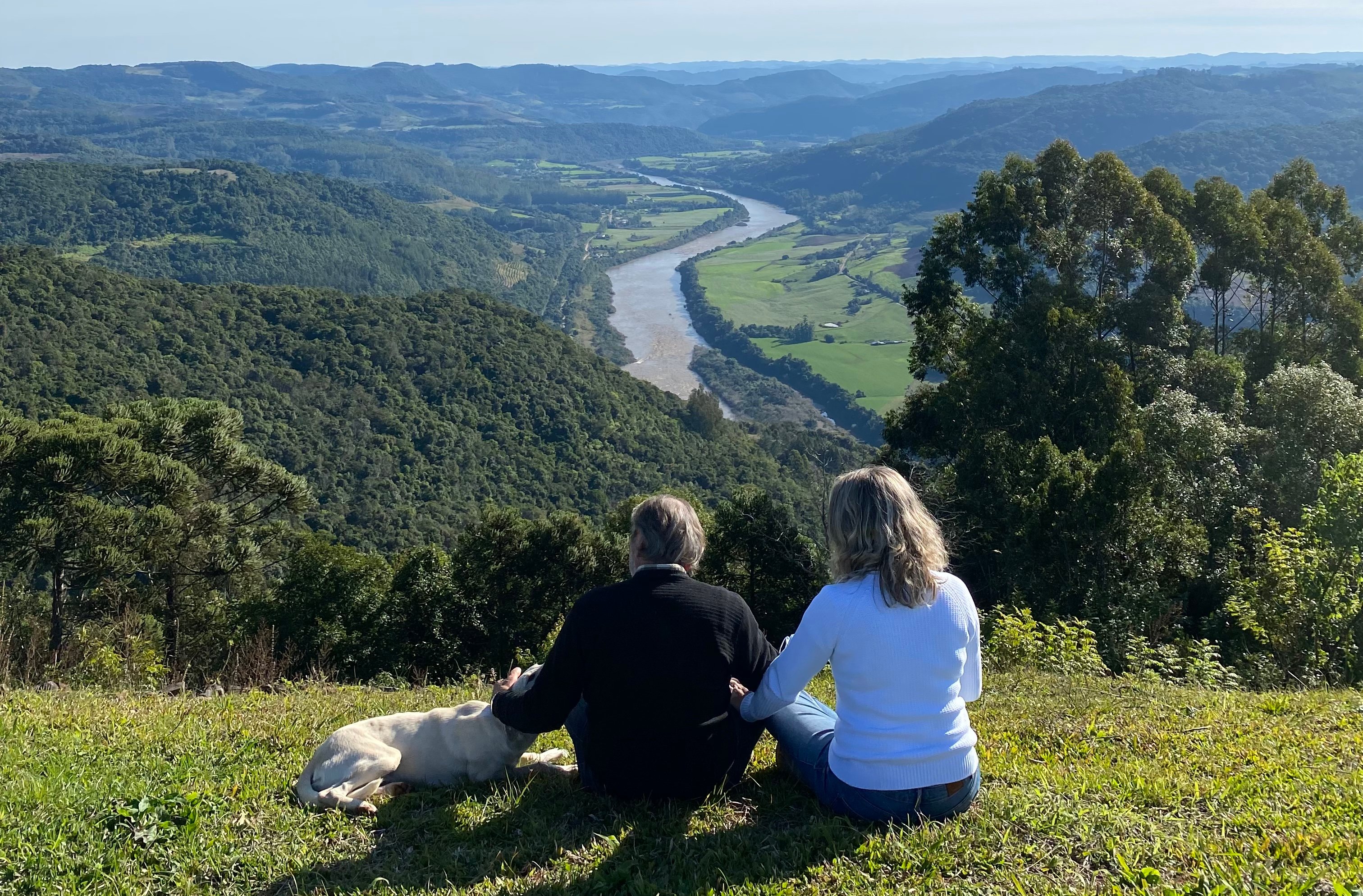 Paisagem de Arroio do Padre, no interior gaúcho