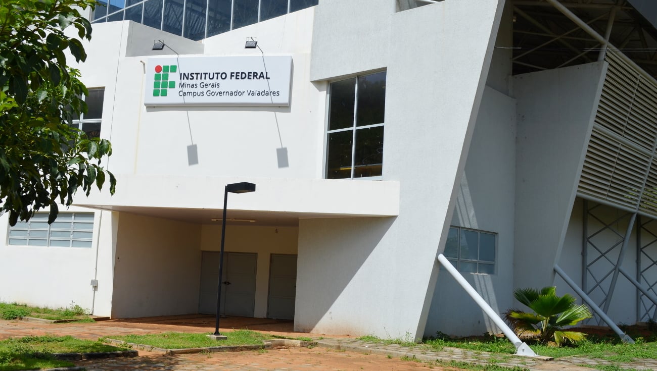 Fachada do IFMG – Campus Governador Valadares