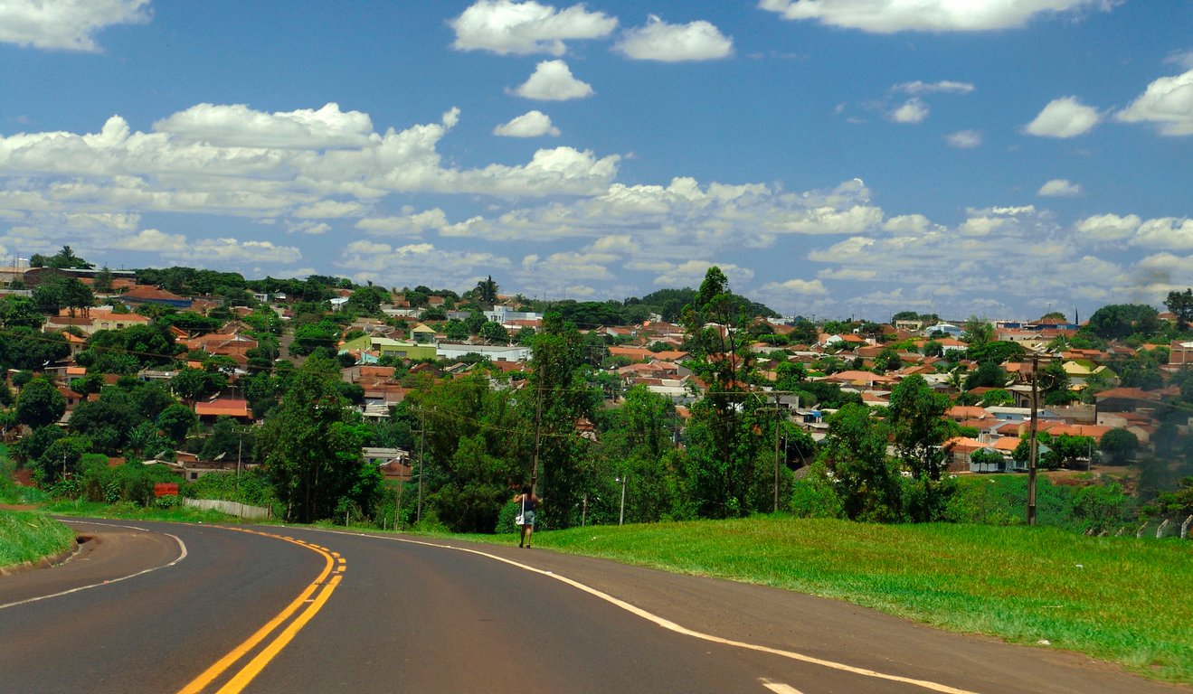 Vista urbana de Andirá, no Norte Pioneiro do Paraná