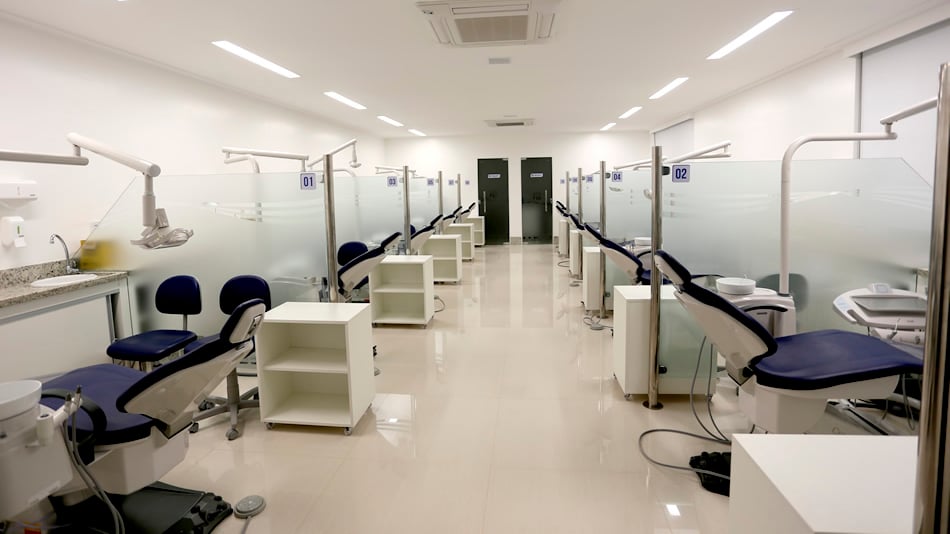Ambiente de ensino em Odontologia