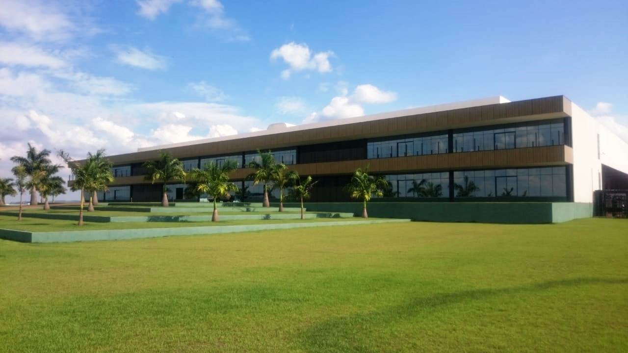 Fachada do campus Varginha da UNIFAL-MG