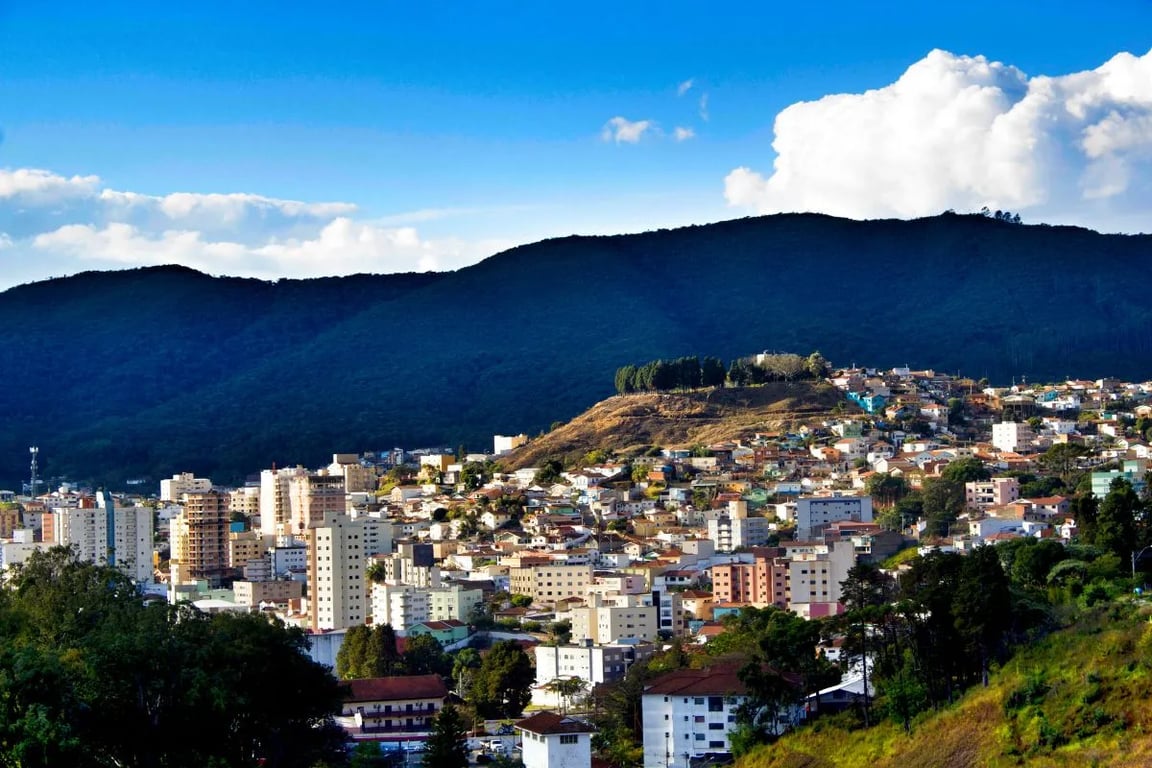 Panorâmica de Poços de Caldas (MG)