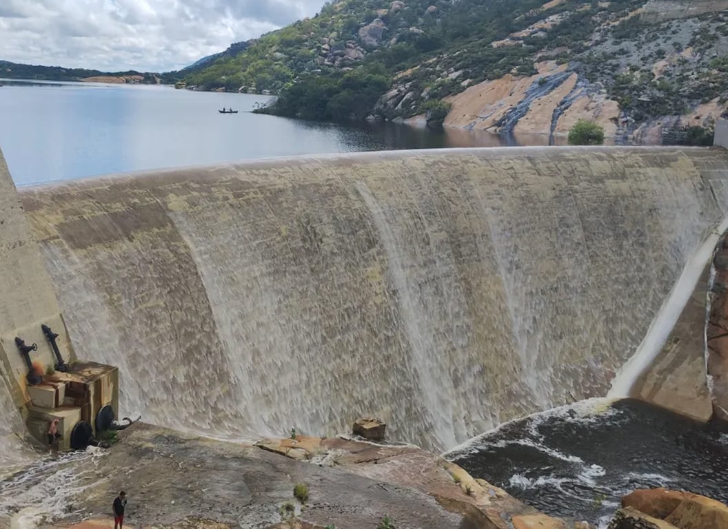 Açude Marechal Dutra (Gargalheiras), em Acari RN