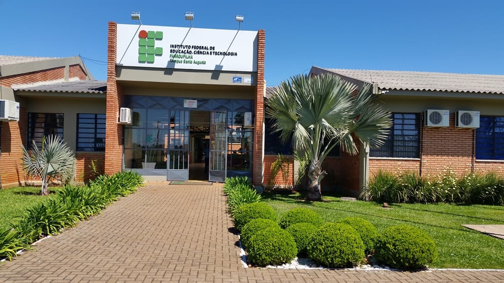 Fachada do IFFar – Campus Santo Augusto