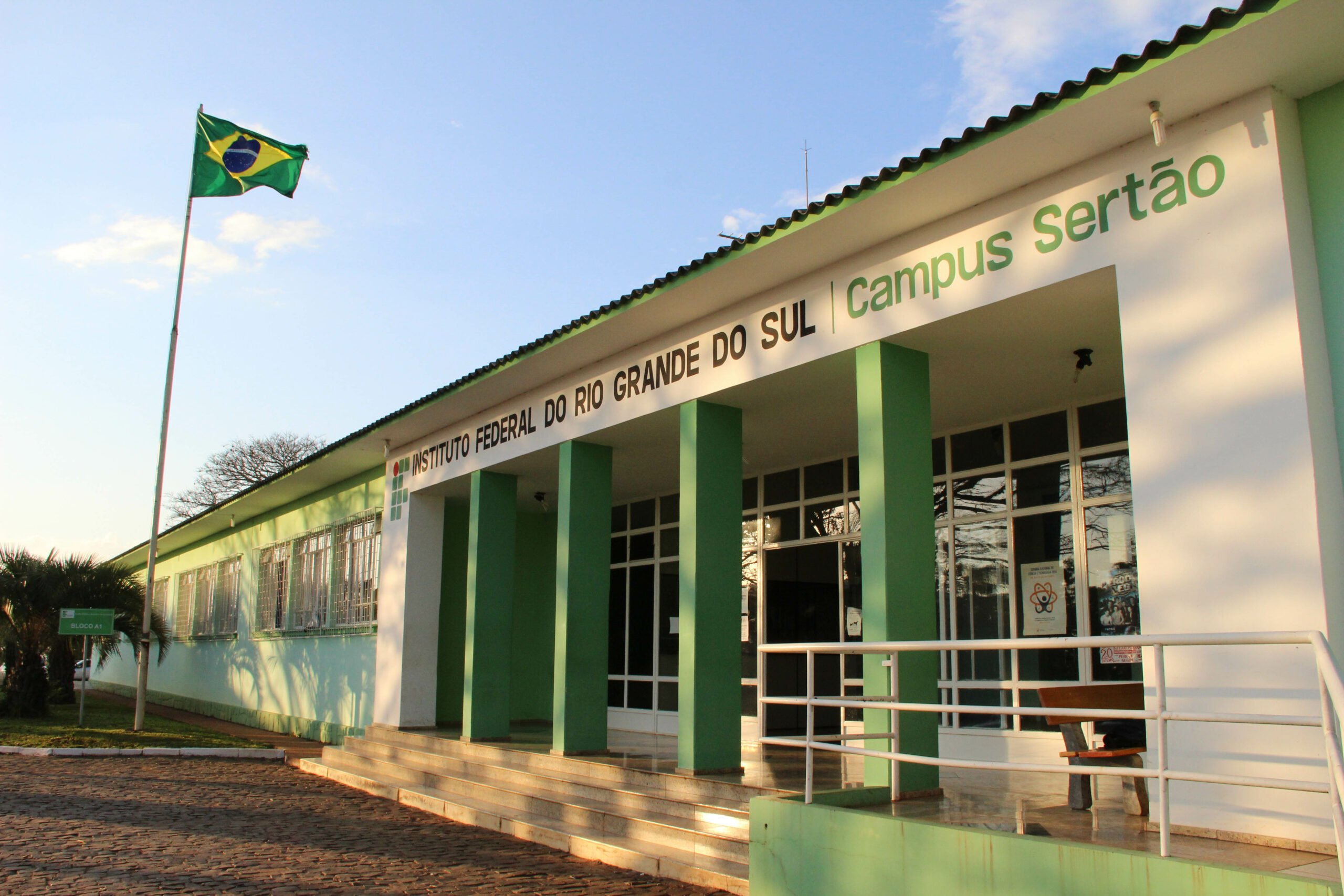 Fachada do IFRS – Campus Sertão