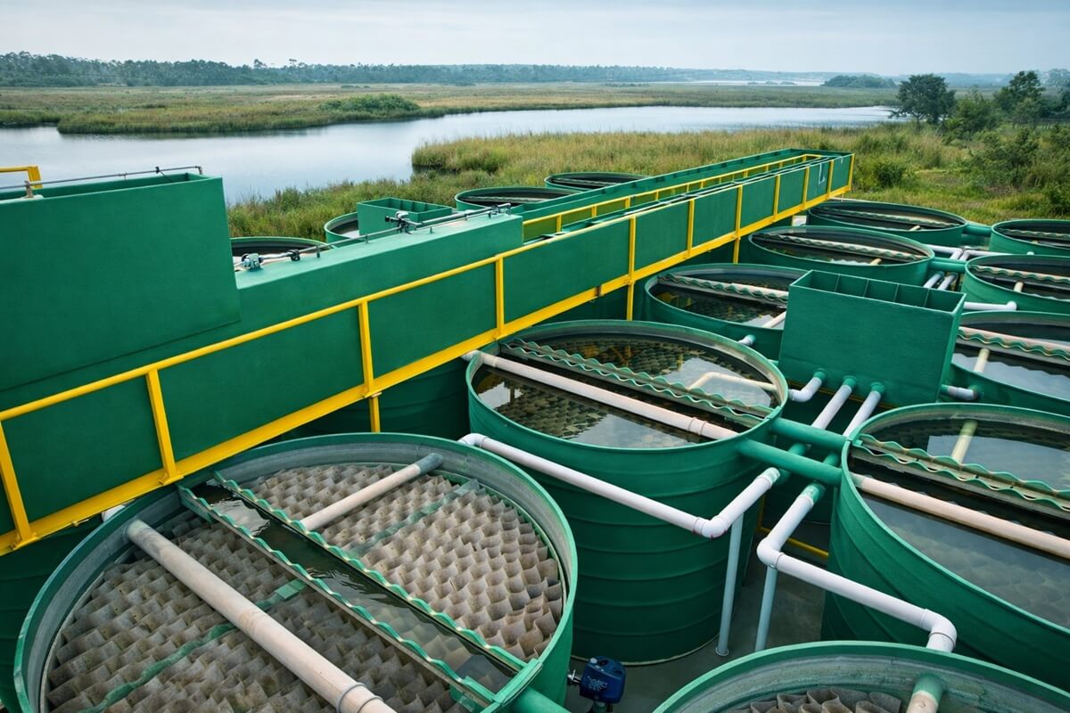 Operação em planta de tratamento de água