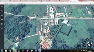 Imagem aérea do IFTO em Araguaína, com prédios e áreas verdes