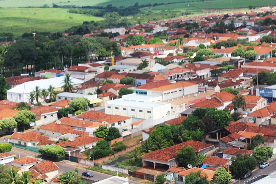 Vista aérea de Tabapuã SP