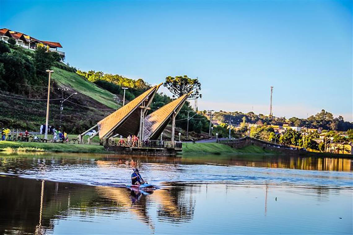 Lago Dourado em Dois Vizinhos PR