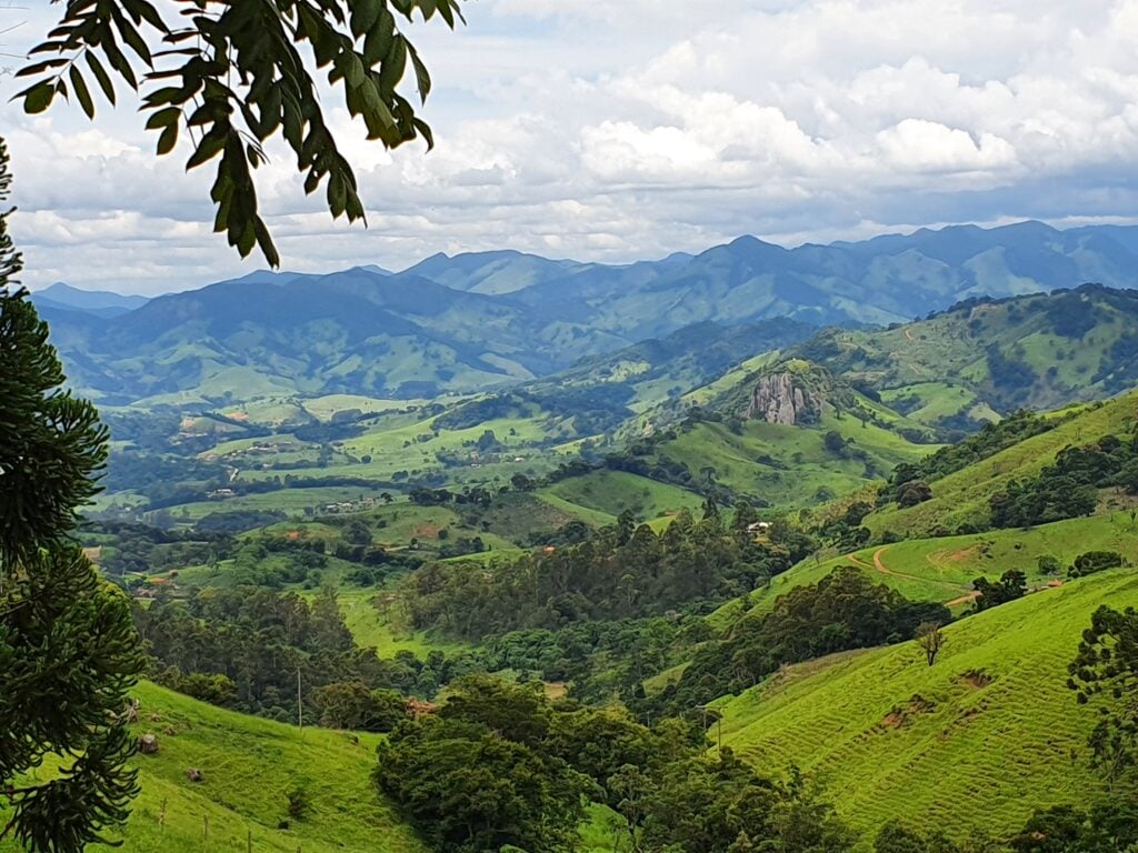 Vista aérea de Santo Antônio do Pinhal SP