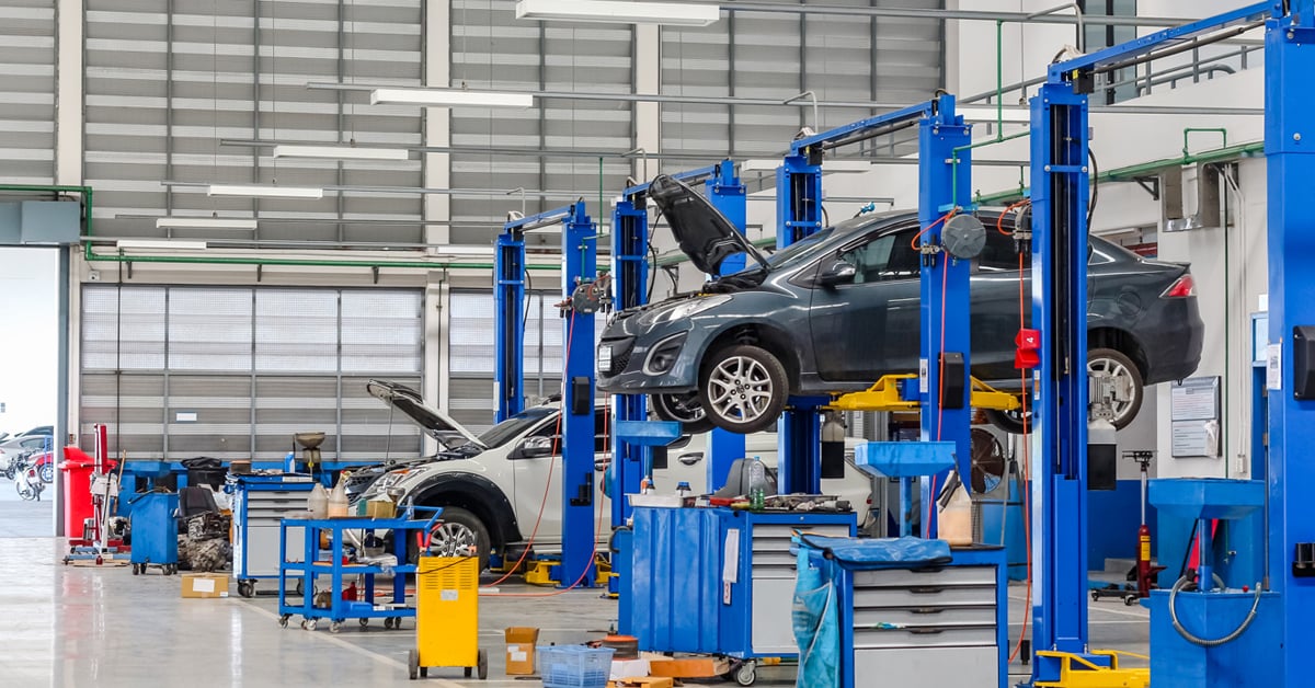 Oficina mecânica — referência ao cargo ofertado