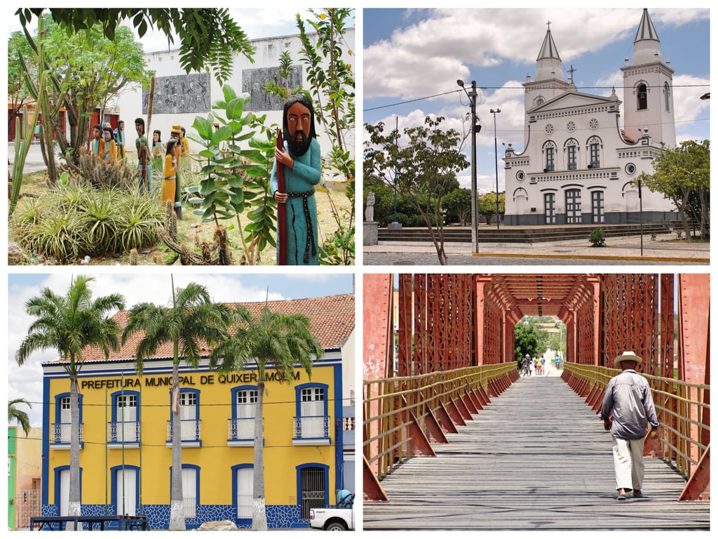 Vista urbana de Quixeramobim, CE