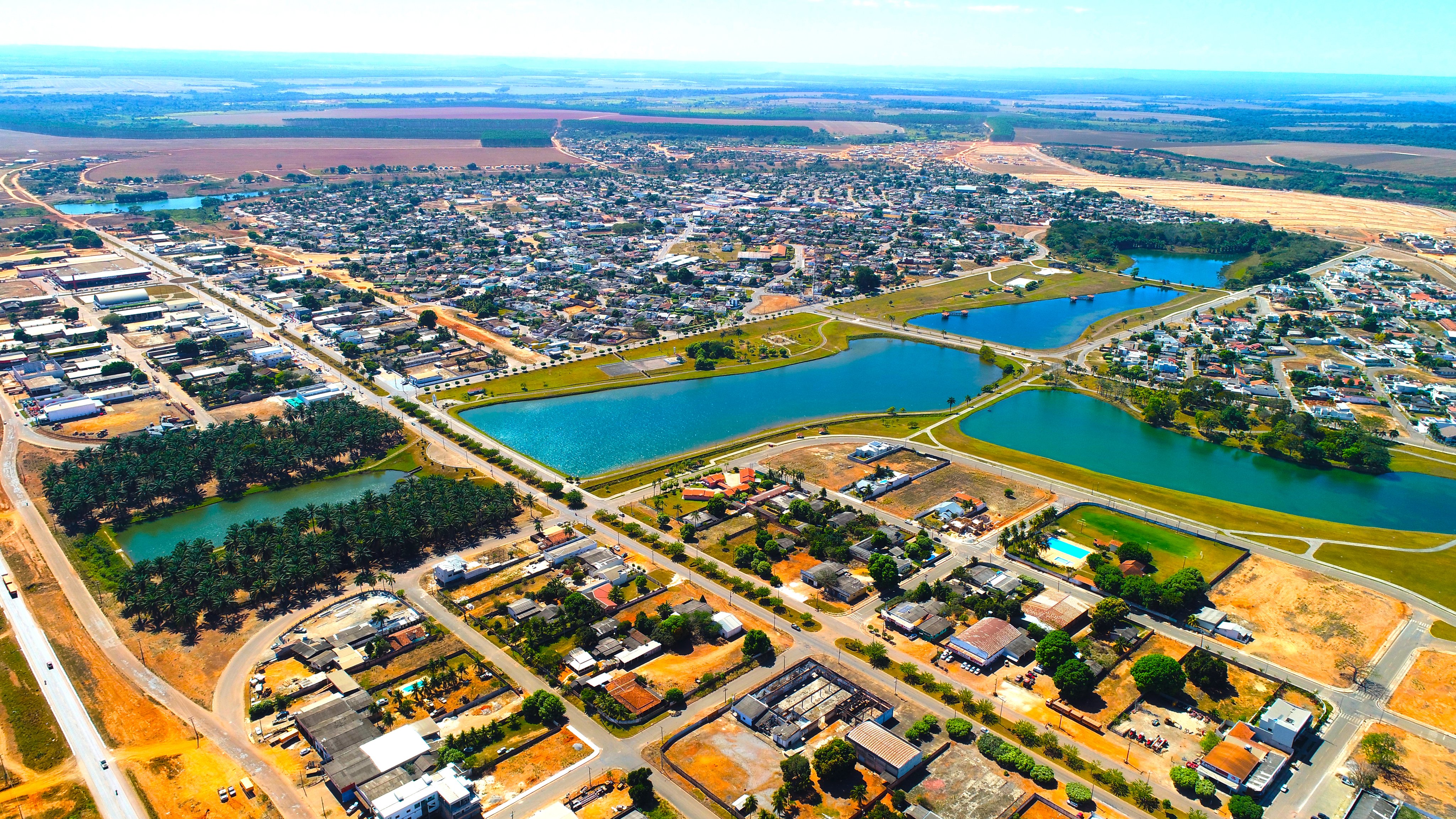 Vista aérea de Matupá MT