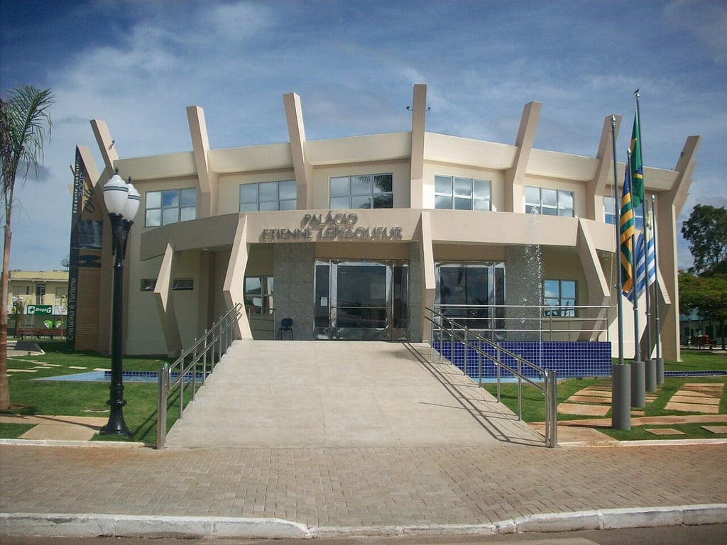 Palácio Etienne Vasconcelos, em Cristalina GO