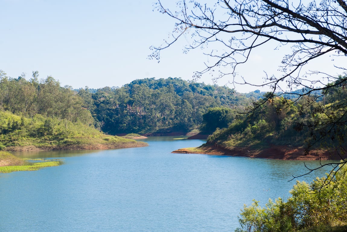 Represa do Jaguari em Santa Isabel SP