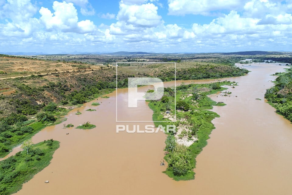 Vista aérea do Vale do Jequitinhonha, em Minas Gerais