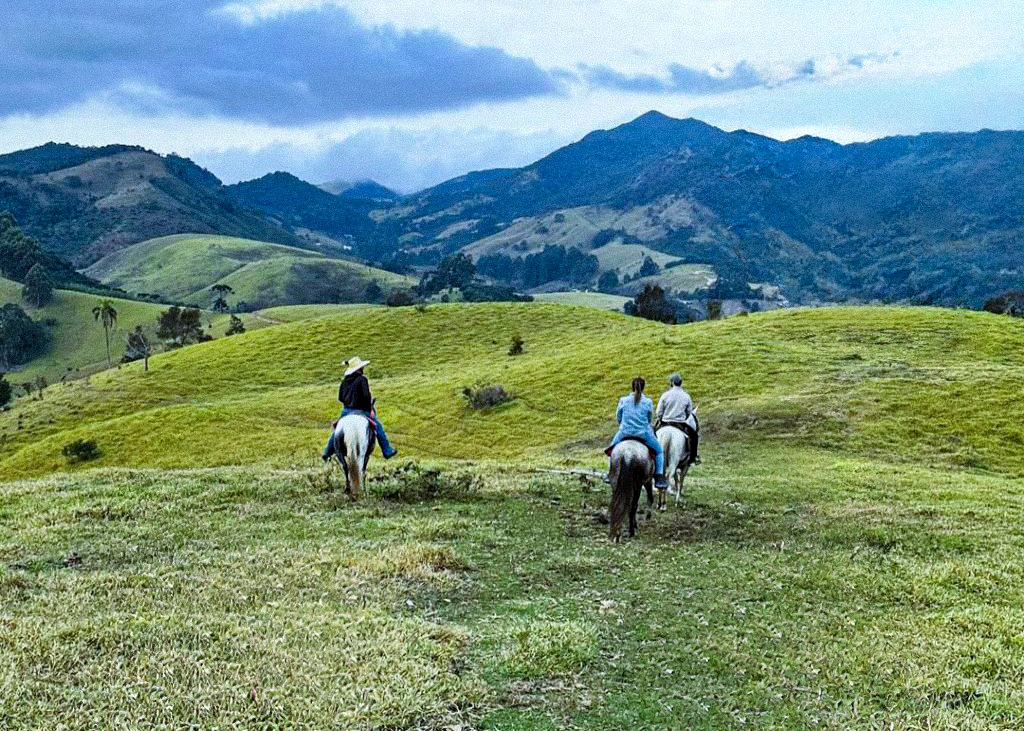 Paisagem do interior do estado de São Paulo representando o Pontal do Paranapanema