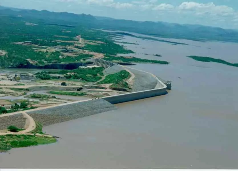 Paisagem do Vale do Jaguaribe, no Ceará