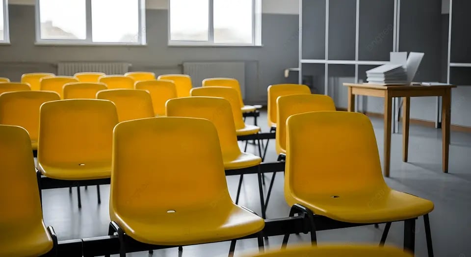 Sala de aula na rede pública