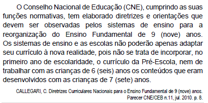 Imagem associada para resolução da questão
