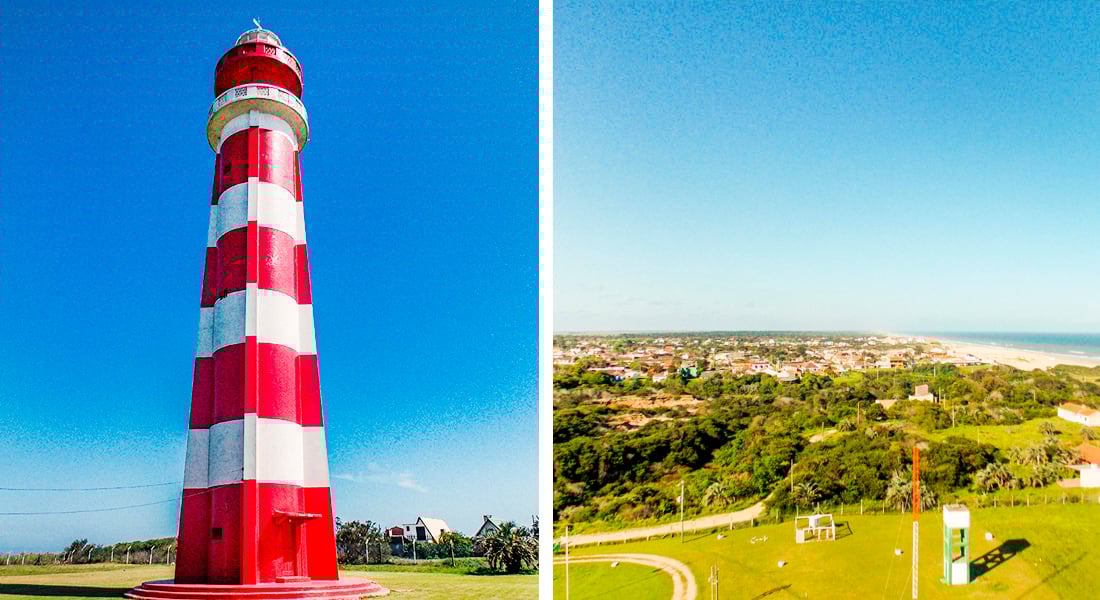 Dunas e litoral no extremo sul, região do Farol do Albardão, em Santa Vitória do Palmar RS