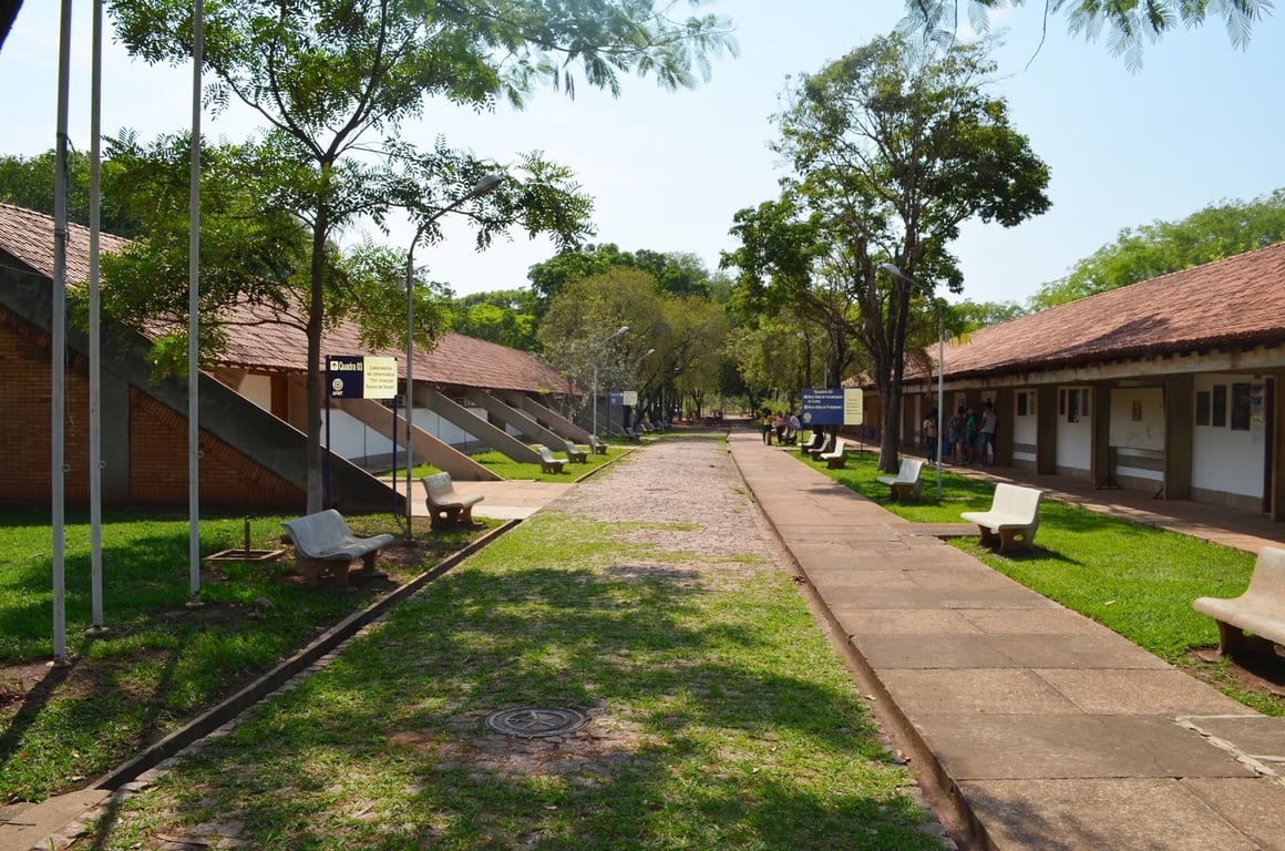 Vista do campus da UFMT no Araguaia