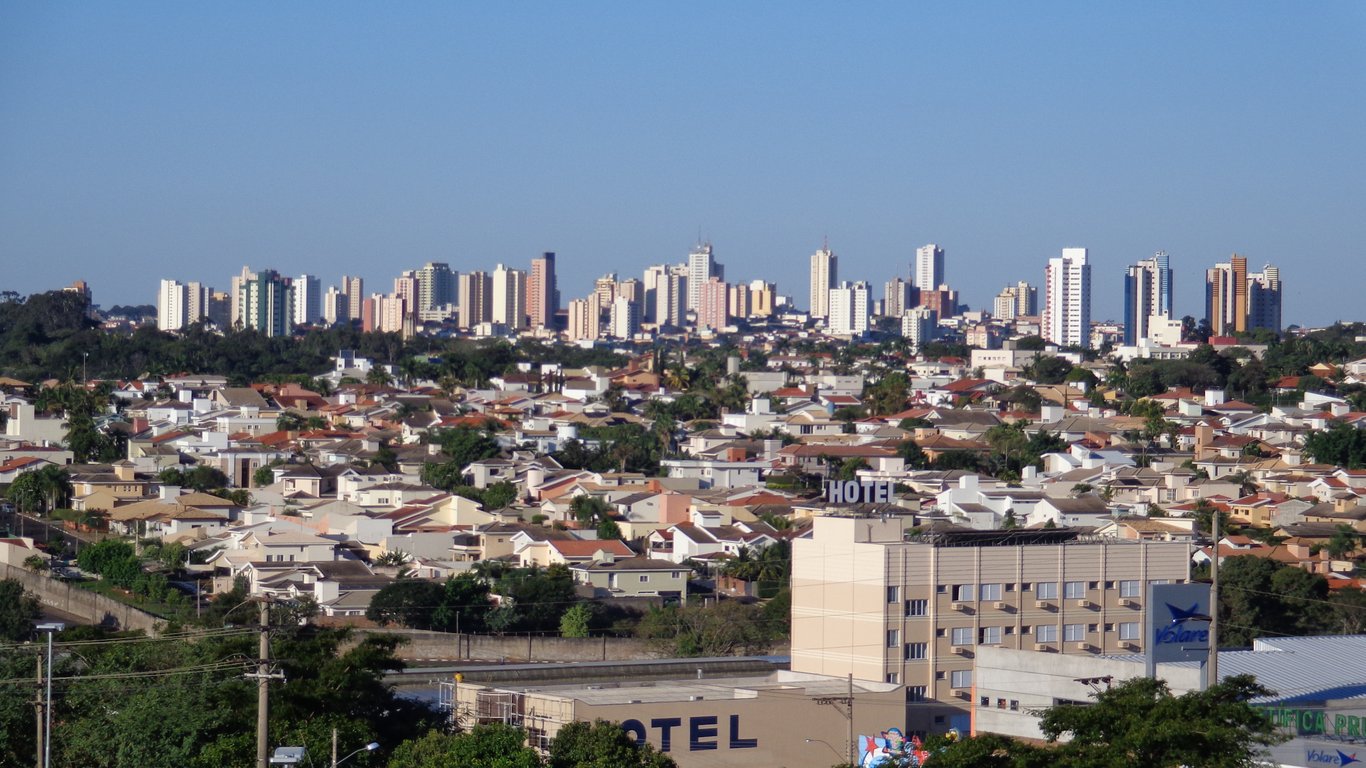 Vista aérea de Presidente Prudente SP