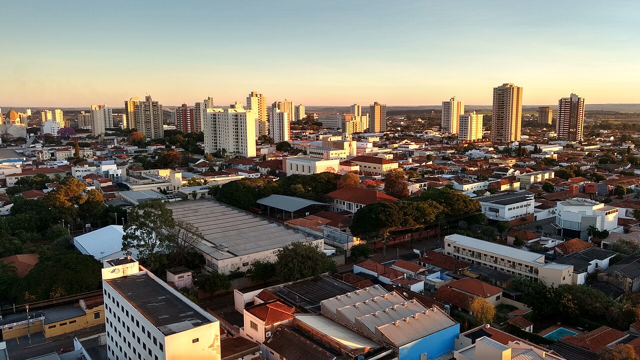 Vista urbana de Gavião BA, na região da Bacia do Jacuípe