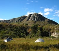 Serra do Espinhaço, na região de Conceição do Mato Dentro MG, área de atuação do consórcio.
