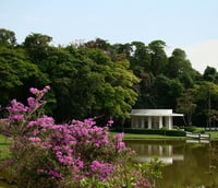 Parque das Águas de São Lourenço, no Circuito das Águas de Minas Gerais (Crédito: Trilhas e Aventuras).