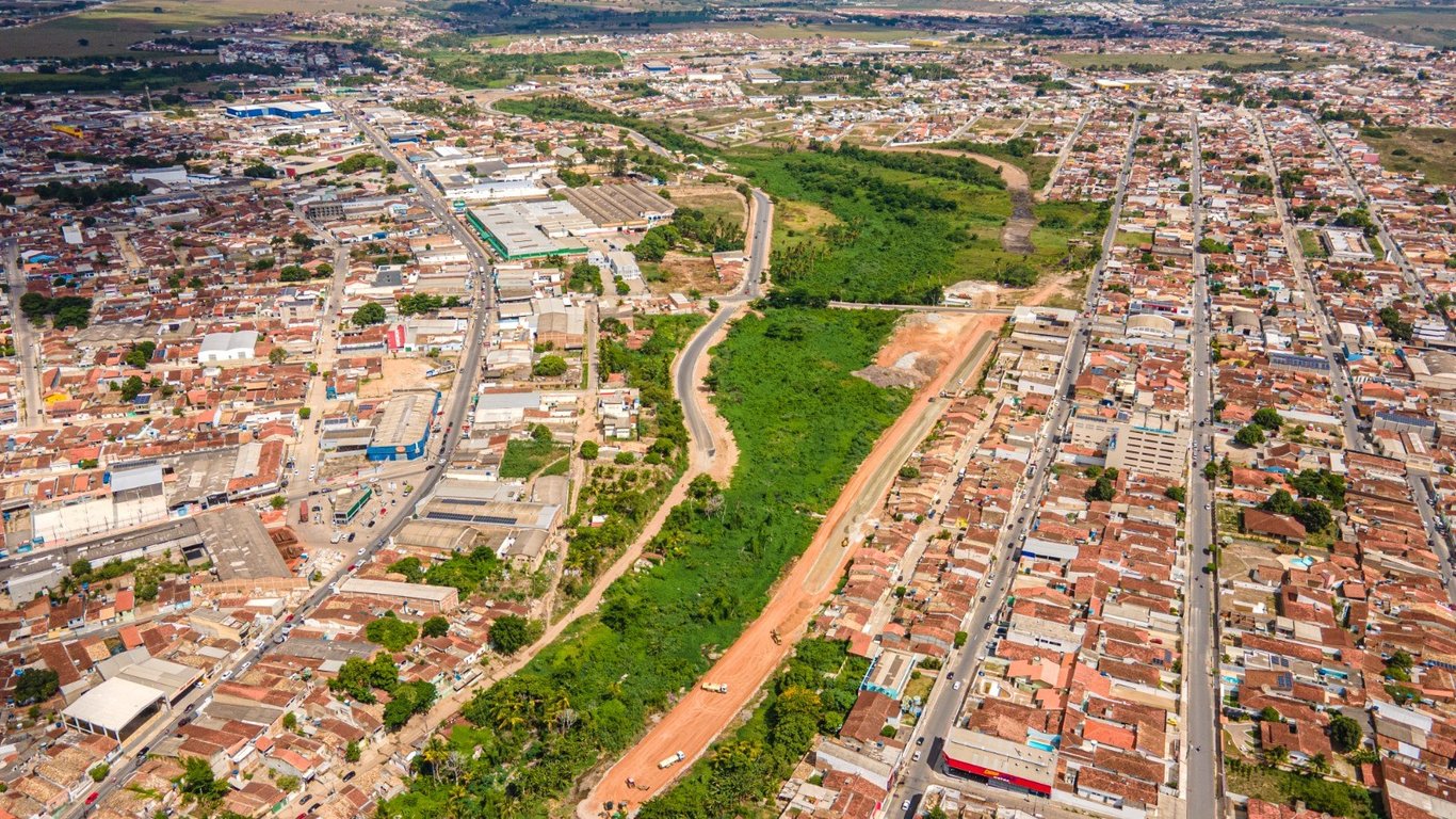 Vista aérea de Arapiraca AL