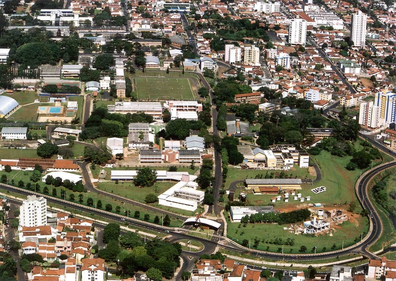 Campus da EESC/USP em São Carlos SP