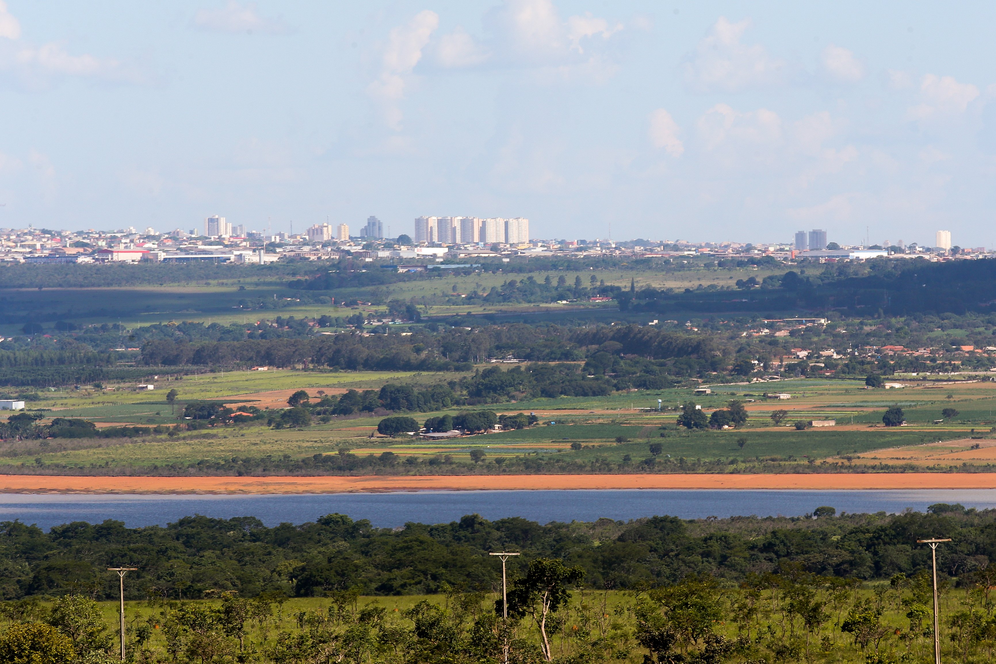Vista urbana de Santo Antônio do Descoberto GO