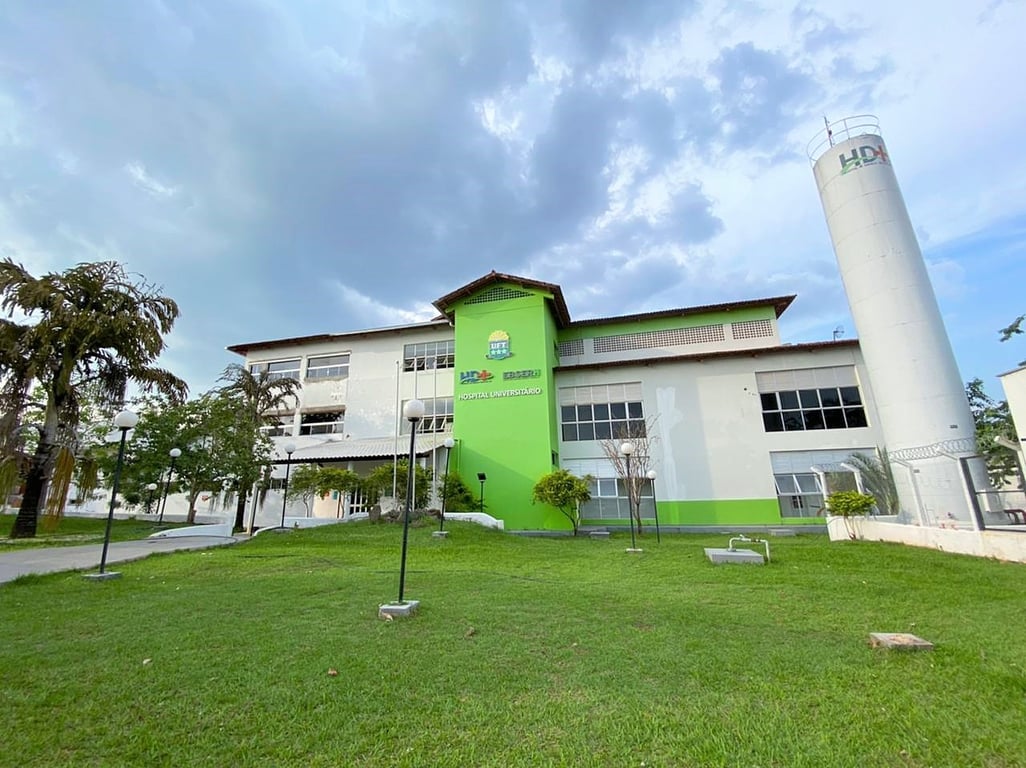 Fachada do HDT-UFT em Araguaína TO