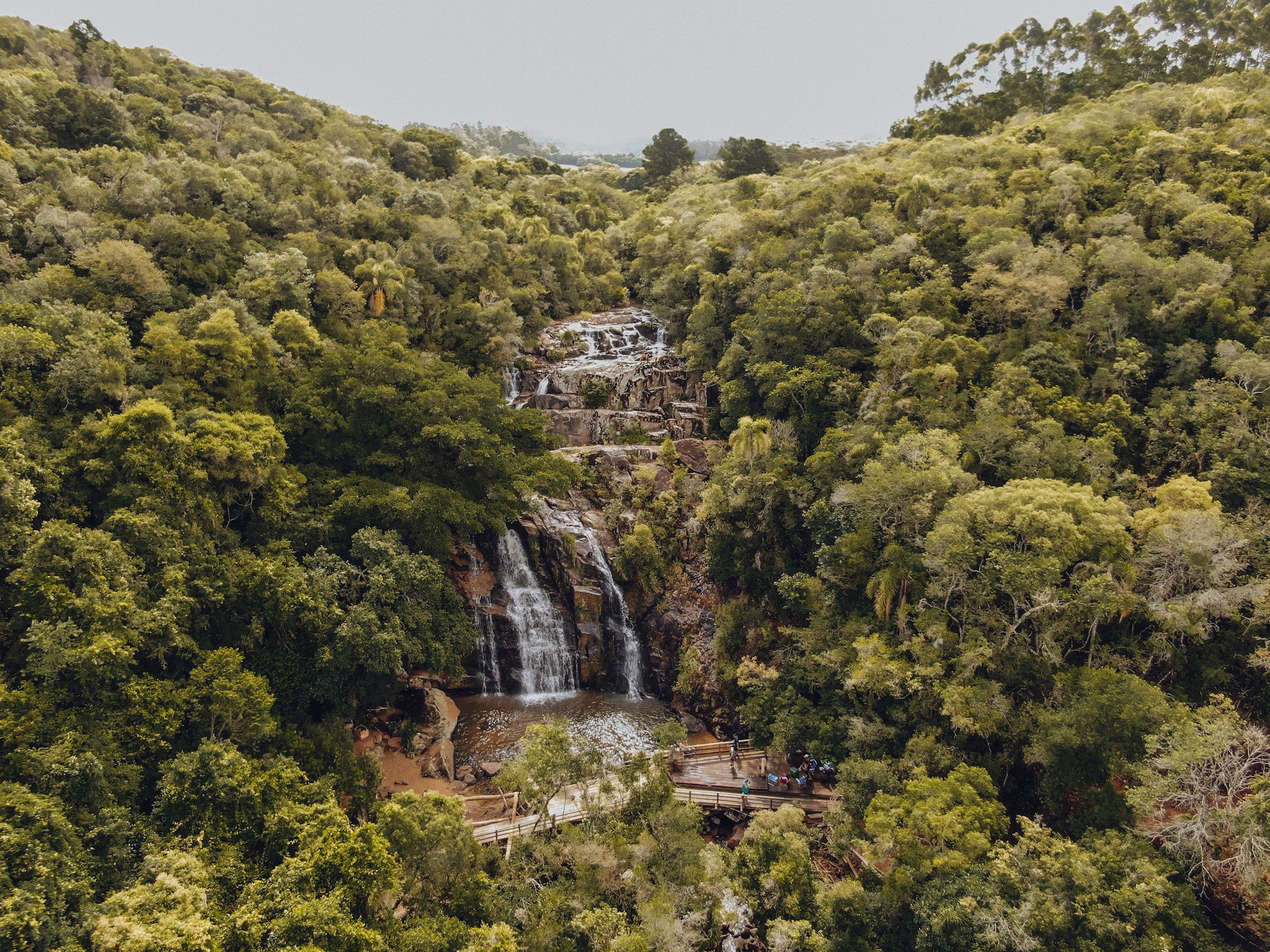 Paisagem natural no Rio Grande do Sul