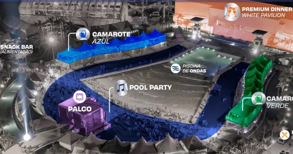 Vista aérea de Botucatu, no interior de São Paulo