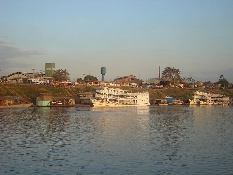 Vista urbana na região de Rondônia