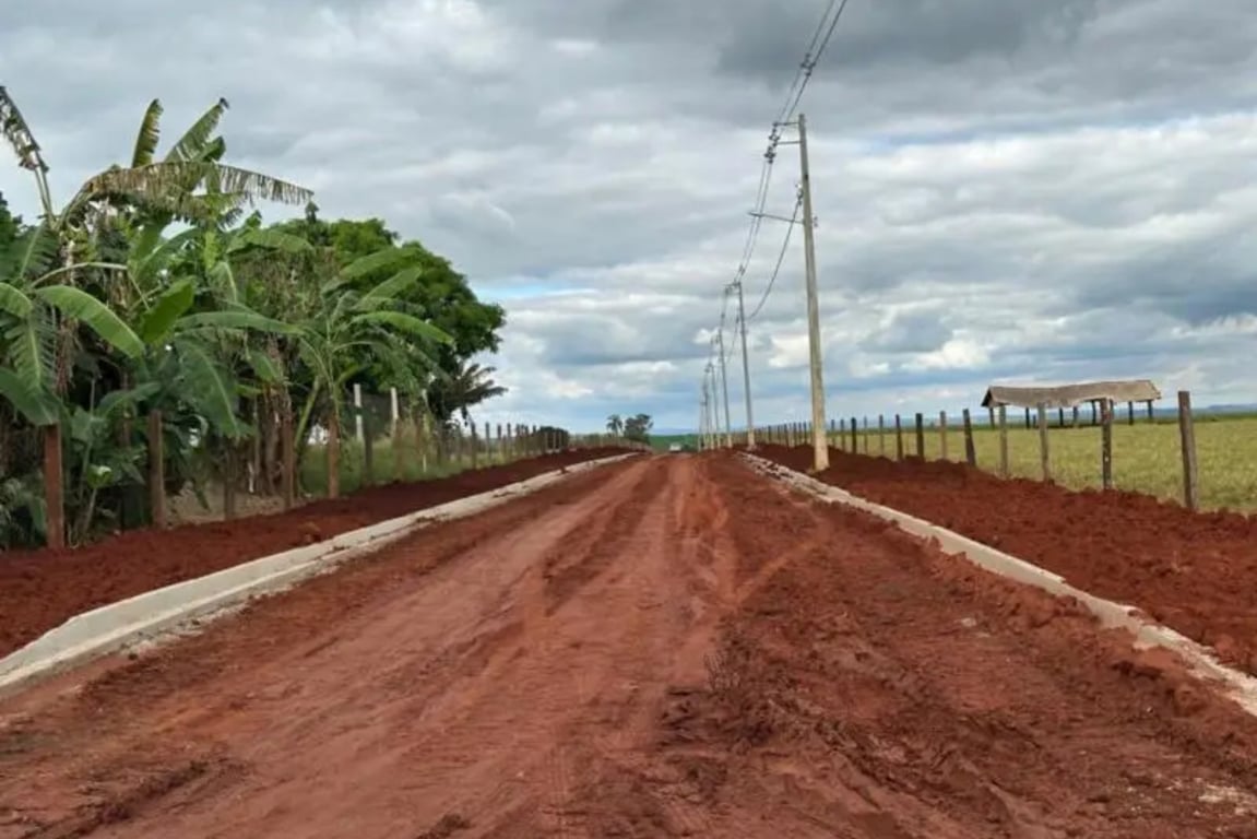 Paisagem na região de Astorga, no Norte do Paraná