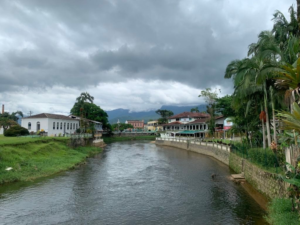 Paisagem rural no interior do Paraná