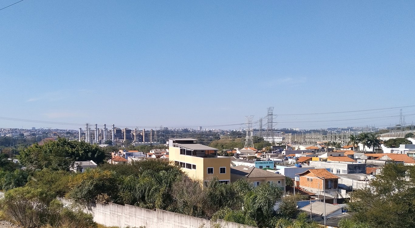 Vista urbana de Piratininga, interior de São Paulo