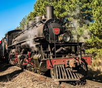 Locomotiva histórica, patrimônio turístico de Rio Negrinho SC
