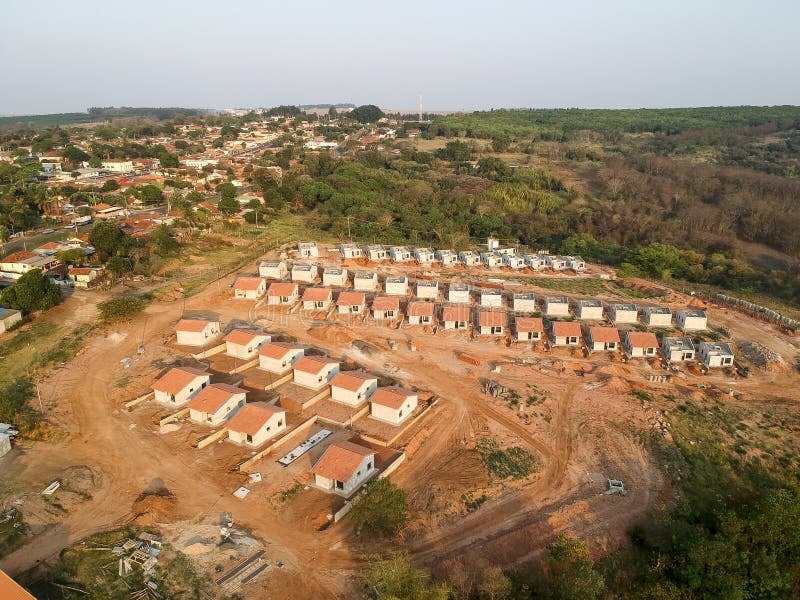 Vista aérea de Bebedouro, interior de São Paulo